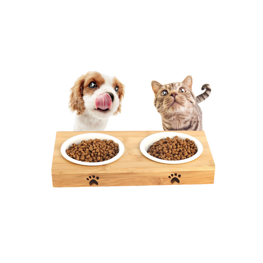 Bamboo Ceramic Bowl Set & Single