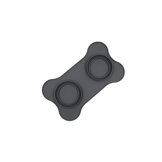 Silicone Mat with Foldable Bowls